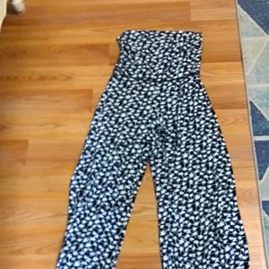 VINTAGE HAVANA black palm tree pants